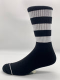 black and white prison sock